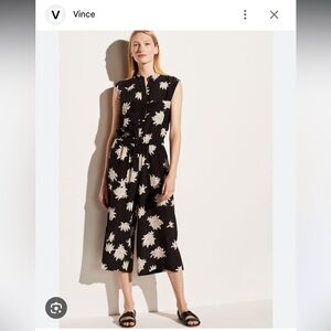 *NWT* VINCE Chrysanthemum Sleeveless Jumpsuit